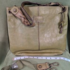 Fossil leather purse